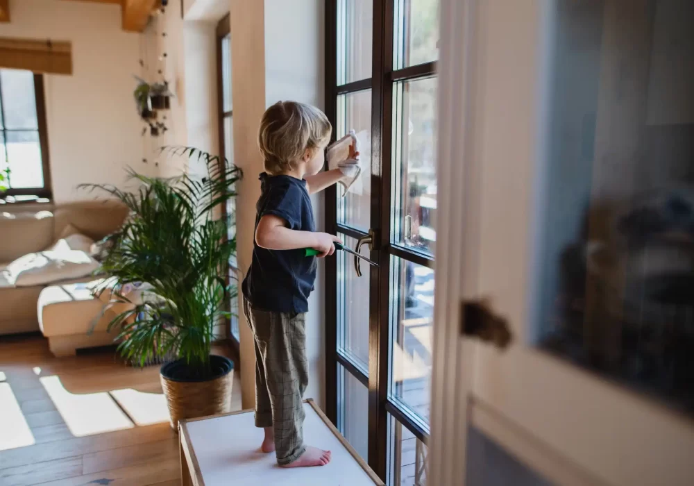 side-view-of-little-boy-cleaning-windows-indoors-a-2022-01-19-00-09-53-utc
